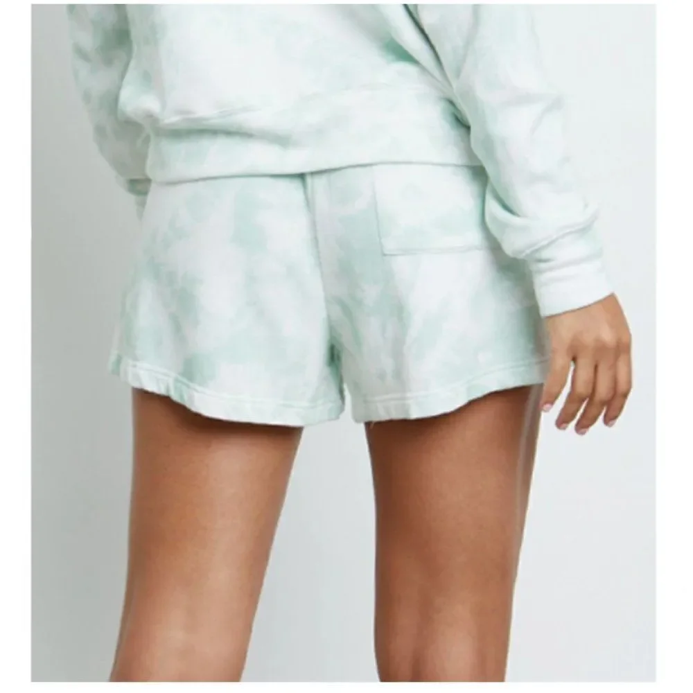Rails High Rise  Jade Mint Tie Dye Shorts I-0211a8